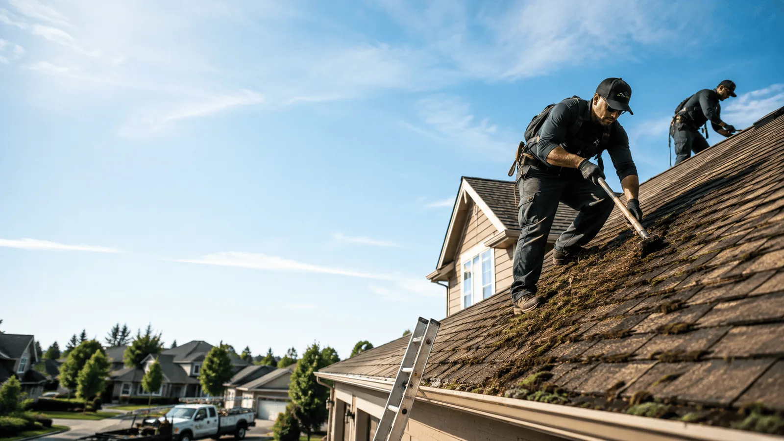 Roof Moss Removal in Brookfield, MA near me